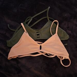 Jolyn tops - tomcat and vent - LARGE. Lot of 2.